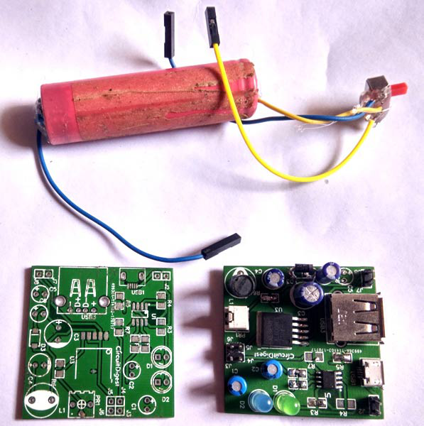 Fast Charging Power Bank Circuit Diagram / Homemade 10000mah Power Bank